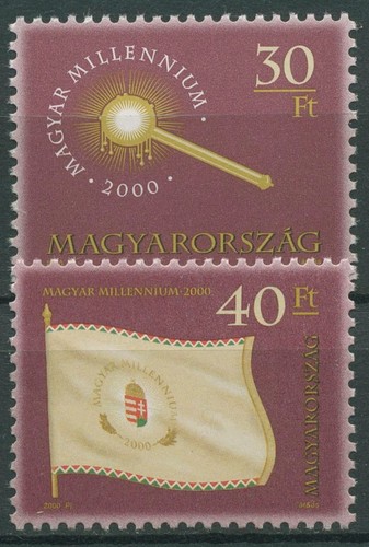 Hungary 2000 millennium flag - millennium,