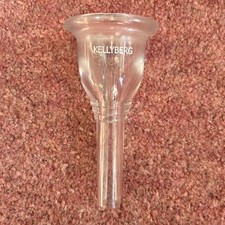 Kelly Tuba Mouthpiece Kellyberg - Clear Plastic - Free UK Shipping