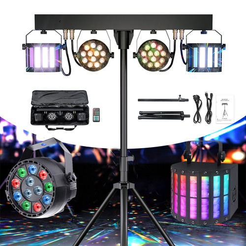 Led rgb lights with stand - lights, &
