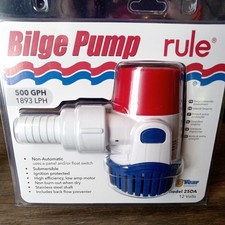Rule 500 Bilge Pump 12V 19mm