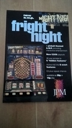 Jpm fright night arcade fruit - jpm,