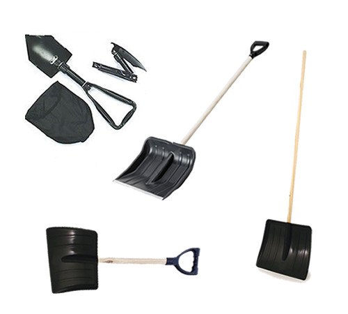 Snow shovels spade handles - snow,