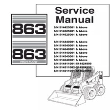 Service manual for Bobcat 863