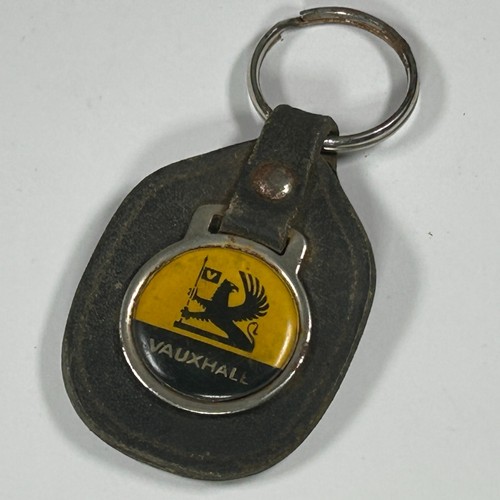 Vintage vauxhall car - vauxhall, keyring
