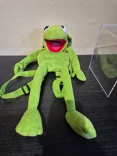 DISNEY THE MUPPETS KERMIT THE FROG KIDS BACK PACK BAG PLUSH 2012 (P7)