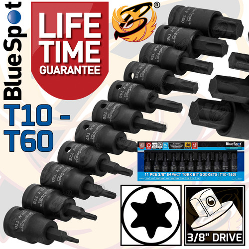 Impact torx bit sockets set - sockets,