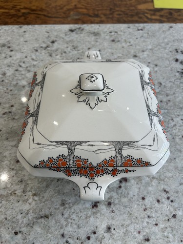 Crown ducal ware orange tree - crown,