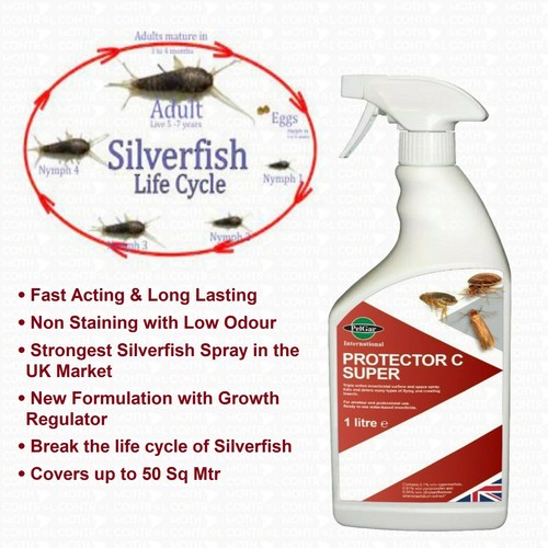 Silverfish eradicate spray - -,