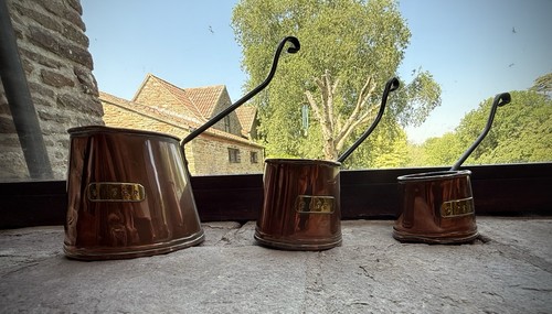 Antique set copper cider - antique, 3