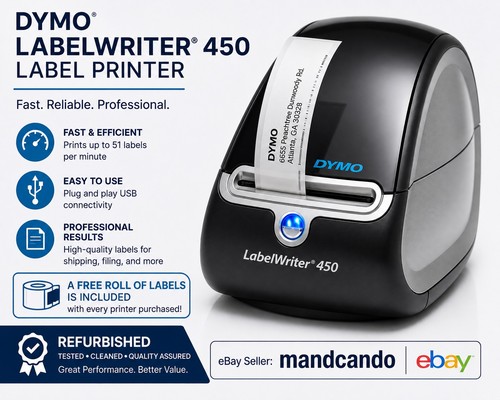 Dymo labelwriter 450 label - dymo,