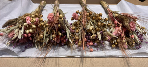 Dried flowers posy bouquets - 4,
