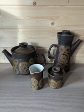 Denby Arabesque teapot, coffe