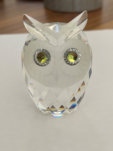 Swarovski crystal large owl - swarovski,