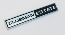 NEW CLASSIC MINI CLUBMAN ESTATE BOOT LID BADGE OEM NUMBER CZH944