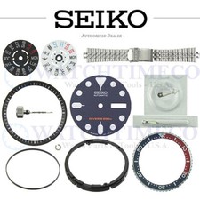 SEIKO SKX007 SKX009 SKX173 Dial Bezel Crystal Crown Gasket Spring Hands Band