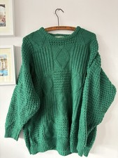 Vintage Aran Cable Knit Jumper