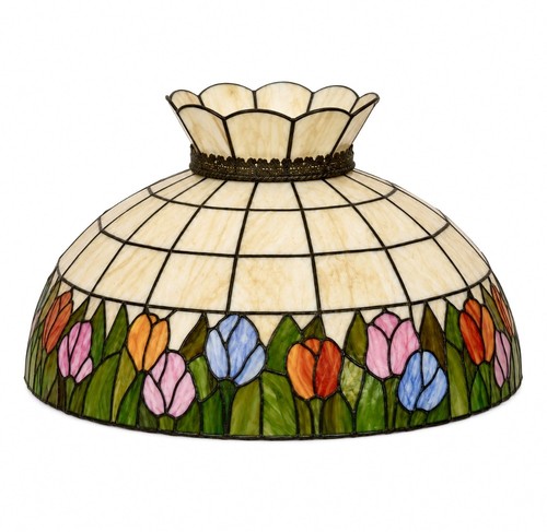 Tiffany style leaded - leaded, glass