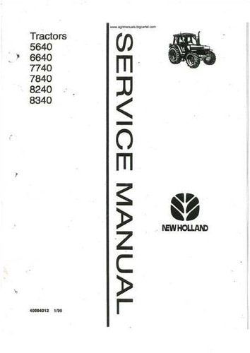 New holland tractor - new, 6640