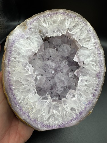 Crystal geode amethyst - crystal,
