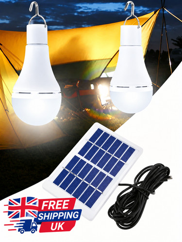 Solar panel powered led light - solar,