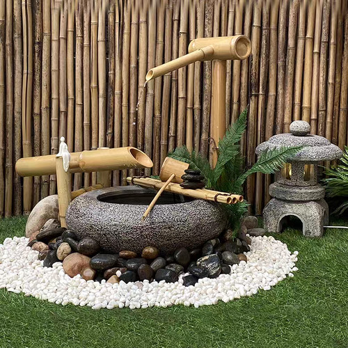 Hand carved japanese stone - hand-carved,