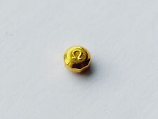 OMEGA GOLD PLATED WATCH CROWN KEYS. (5mm X 2.5mm ) (OC-66)