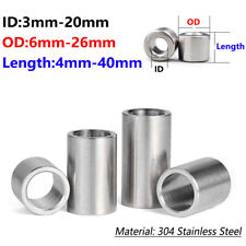 Stainless Steel Spacer Standoff Collar Stand off Spacers ID 3mm-20mm OD 6mm-25mm