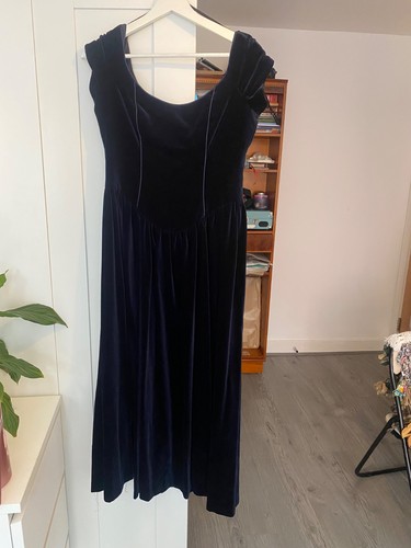 Laura ashley velvet dress - velvet,