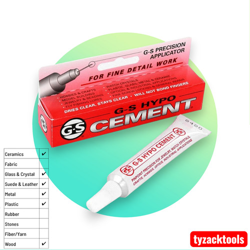 Original hypo cement glue - cement,