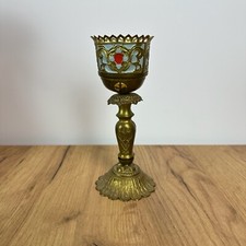 Vintage Soviet Brass Church sanctuary lamp USSR