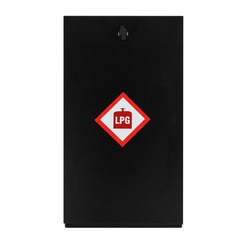 Gas bottle locker - bottle, sealed