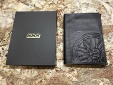 BBS Leather A5 Notebook Cover Car Guy/Gal/Geek Gift VW/Audi/BMW/Ferrari
