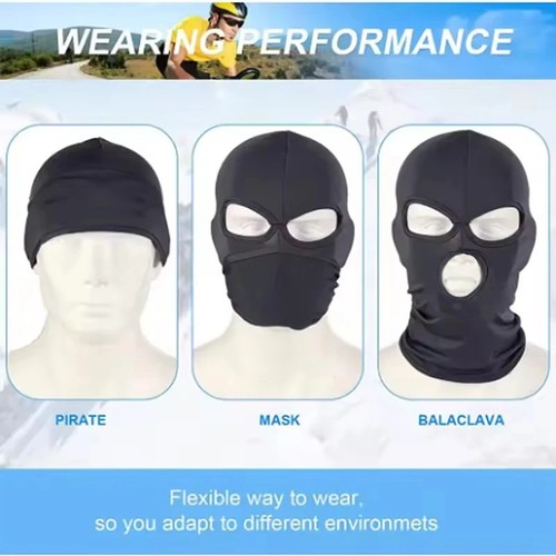 Lycra balaclava hole full - hole,
