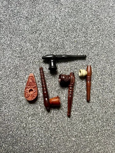 Wooden tobacco smoking pipes - smoking,