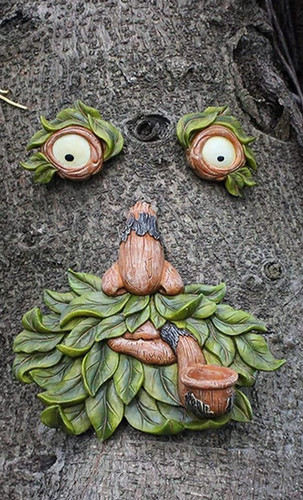 Green man latex - , mould,