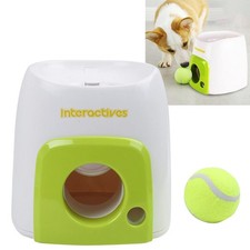Dog Automatic Ball Launcher Convenient Toy Pet Ball Thrower Interactive Game NEW