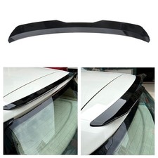 Glossy Black 99cm Universal Rear Upper Boot Trunk Spoiler Lip Extension Wing GB
