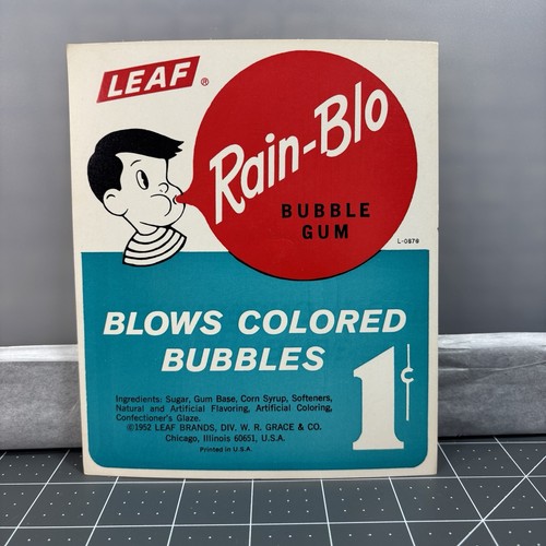 Vtg 1952 leaf - leaf, vending