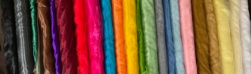 Sheer organza fabric - organza, voile-by