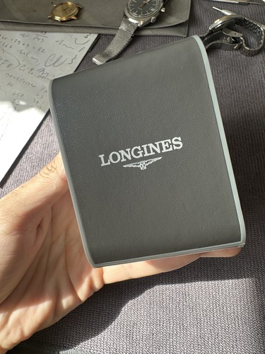 Longines vintage watch box - watch,