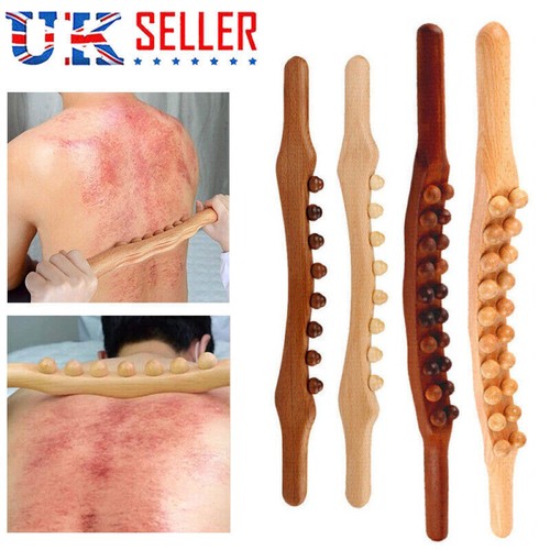 Wooden guasha scraping stick - wooden,