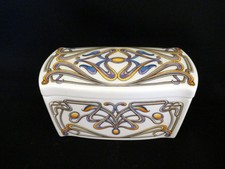 Superb Mason's Ironstone Art Nouveau  Lidded Trinket Box Excellent Condition