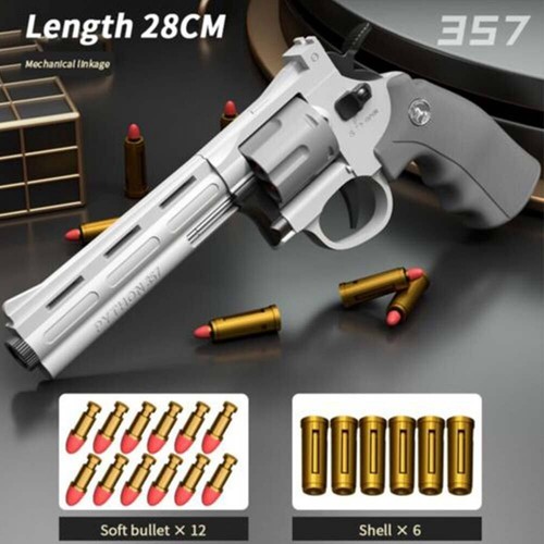Revolver soft bullet foam toys - bullet,