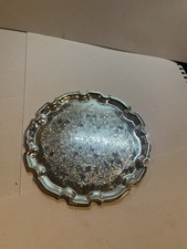 Cavalier round silver-plated