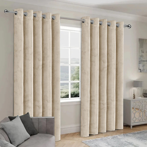Luxury crushed velvet curtains - luxury,