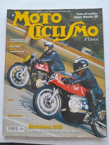 Vintage motorcycling december - motorcycling,