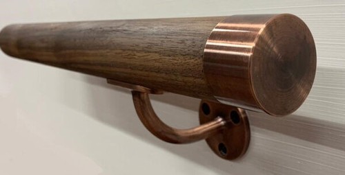 Handrail stair rail walnut - handrail,