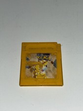 Pokemon Yellow GAMEBOY GENUINE