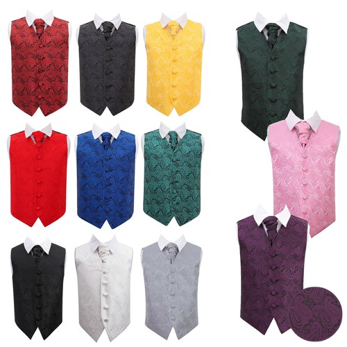 Boys waistcoat cravat - boys,