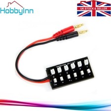 1S lipo Battery Charging Board 3.7V Parallel Balance 4mm Banana Plug for iMax B6